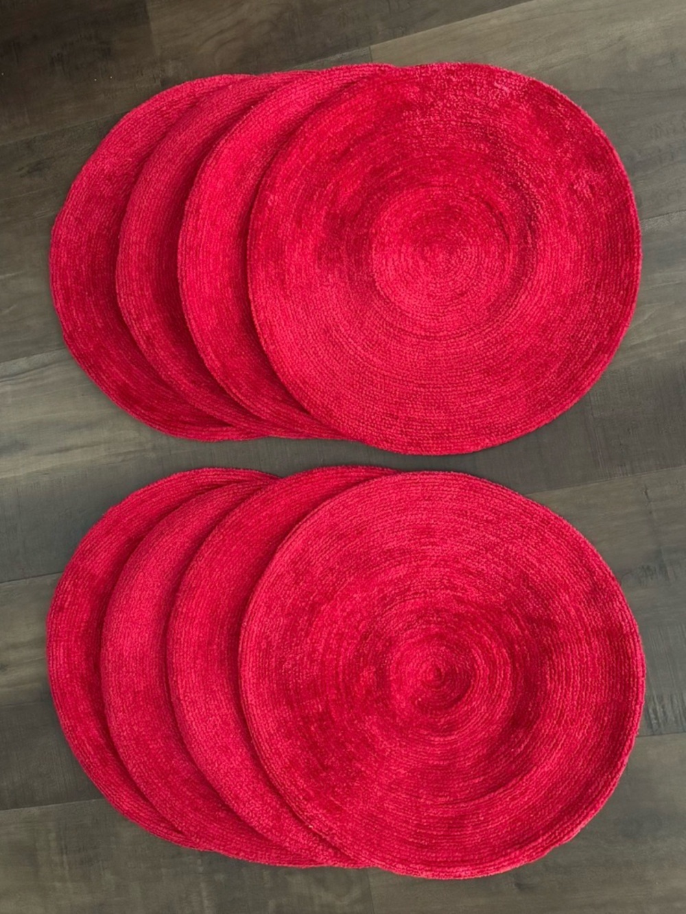 Set of 8 Round Placemats